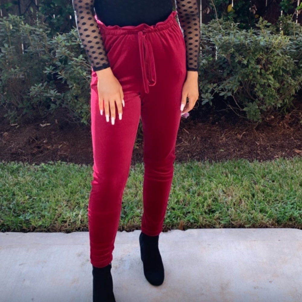 Missguided Velvert Pants